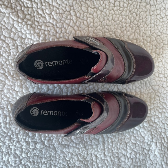 Remonte size 37 burgundy shoe - Picture 7 of 8